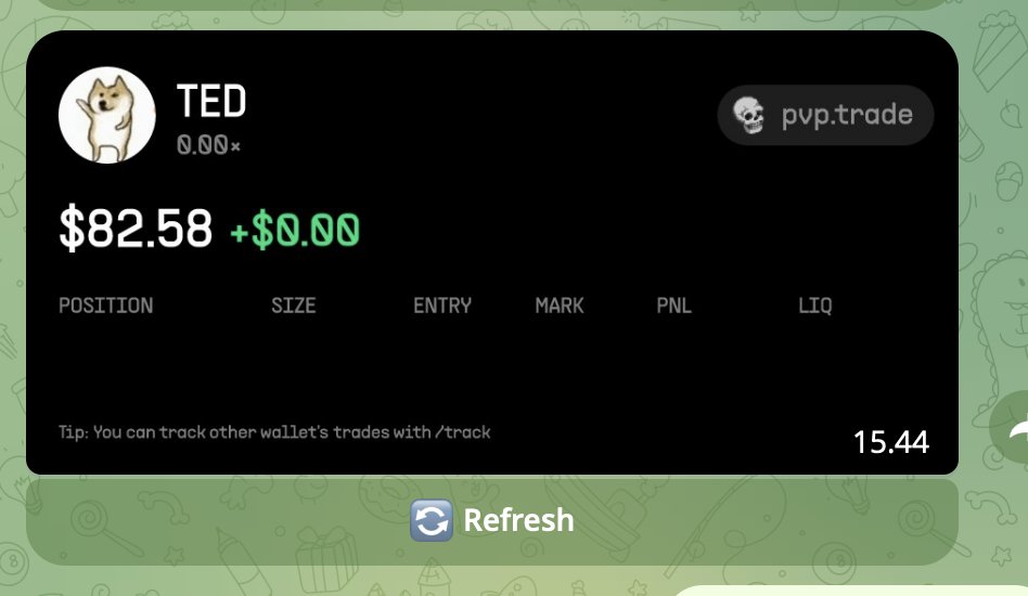 Starting my grind on <a href="/pvp_dot_trade/">pvp.trade</a> with the help of <a href="/trustme_bros/">$TRUST</a> daily signals! 💡 Taking full advantage of the benefits from holding 100k $TRUST 👀

Kicking things off with $82.5 in capital (I know, it’s small).

Tag along on my journey! 🚀