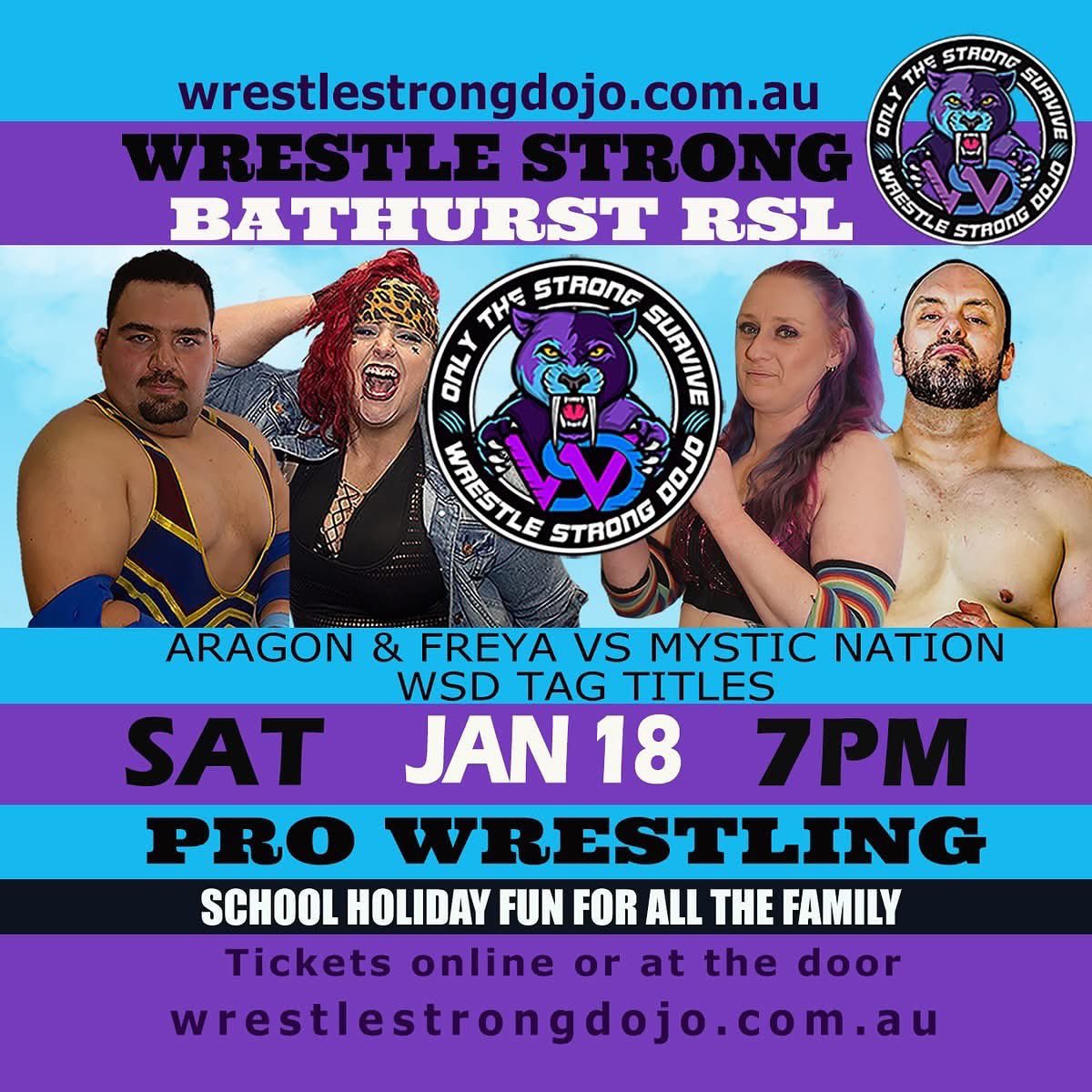 Tomorrow at Bathurst RSL