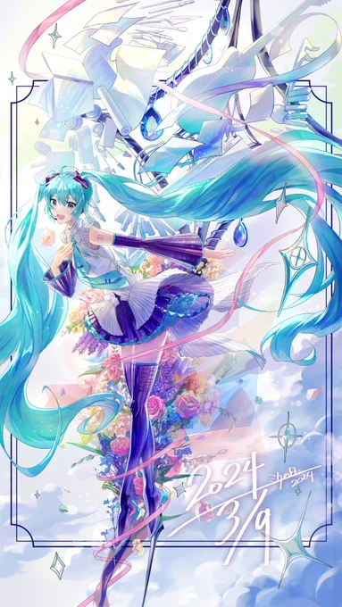 4Kブームなので4Kで見てほしいイラストを上げます 