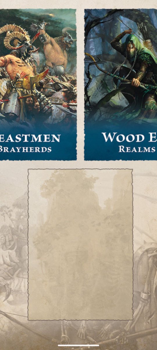 CptCorallis's tweet photo. The third OW box looks like the background is bleeding through. However, the original image doesn't match, which means it's an opacity tweak. What it could match is a snippet of this Cathay art from TW3. 
So Old World probably getting Cathay this year.

#WarhammerCommunity https://t.co/ZTIogNxPAC