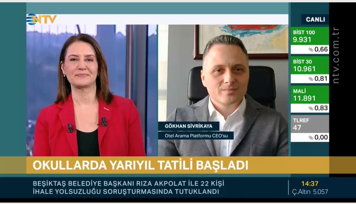 CEO'muz Gökhan Sivrikaya, <a href="/ntv/">NTV</a> canlı yayınında! 
İzlemek için; ntv.com.tr/canli-yayin/ntv

#Neredekal