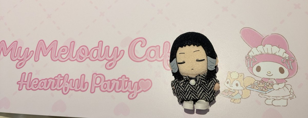 #マイメロディ50周年 
#マイメロハートでありがとう
＃マイメロディカフェ