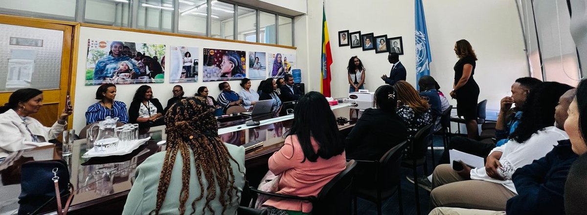 UNFPAEthiopia's tweet photo. Empowering youth to gain real-world experience, build skills, and grow professionally through Internship Programme. Together, let's shape the leaders of today &amp; tomorrow!
Daniella, your contribution is valued.
#YouthPower #FutureLeaders #CareerOpportunities https://t.co/7TmqHEsthK