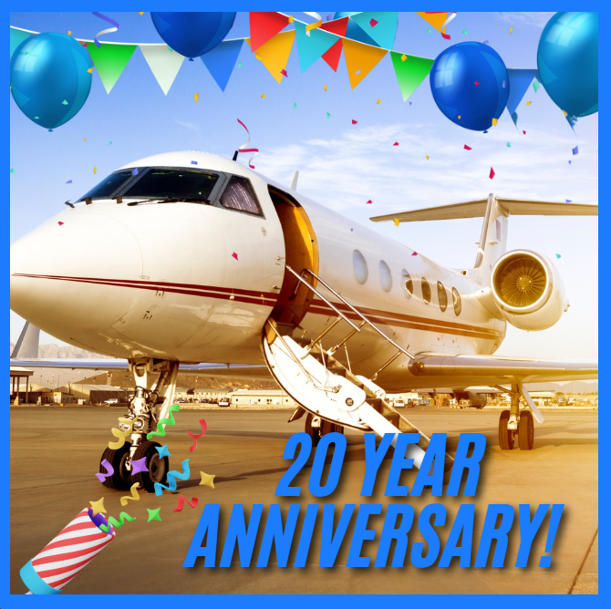 oxygenaviation's tweet photo. It’s the 20th anniversary of our incorporation as a company 🎉😁

A huge thank you to all our fantastic clients, suppliers and colleagues who have made the journey from 2005 to now possible.

#privatejet #privatejetcharter #20years #happybirthday #20yearsold #travel #milestone https://t.co/a3sD1jquXS