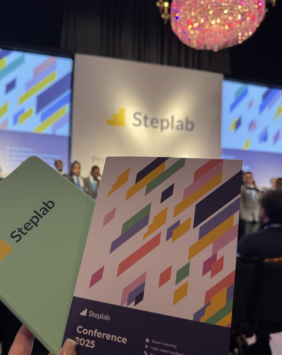 The joy of sharing a day with fellow PD enthusiasts at <a href="/Steplab_co/">Steplab</a>’s Conference 2025. A great line up of sessions examining more of what works with <a href="/lucy_crehan/">Lucy Crehan</a> setting the scene for the day with insights from ‘Cleverlands’. 💛