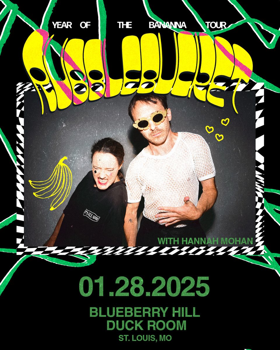 @rubblebucket LIVE AT THE 🦆 ROOM--- Quack below and enter to win 2 free tickets to this rowdy party show!