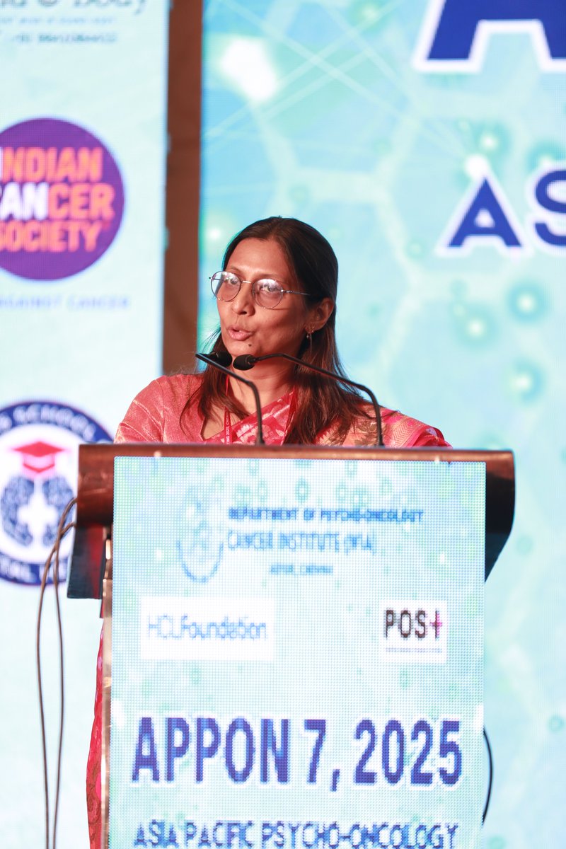 Surendran0510's tweet photo. An insightful session at #APPON7 on the unique psychological needs of children with cancer &amp; strategies for optimal care.
Thank you to all for an impactful discussion! 💙
#Psychooncology #APPON7 #CancerCare #MentalHealth #APPON7INDIA https://t.co/ycah9QkfDa