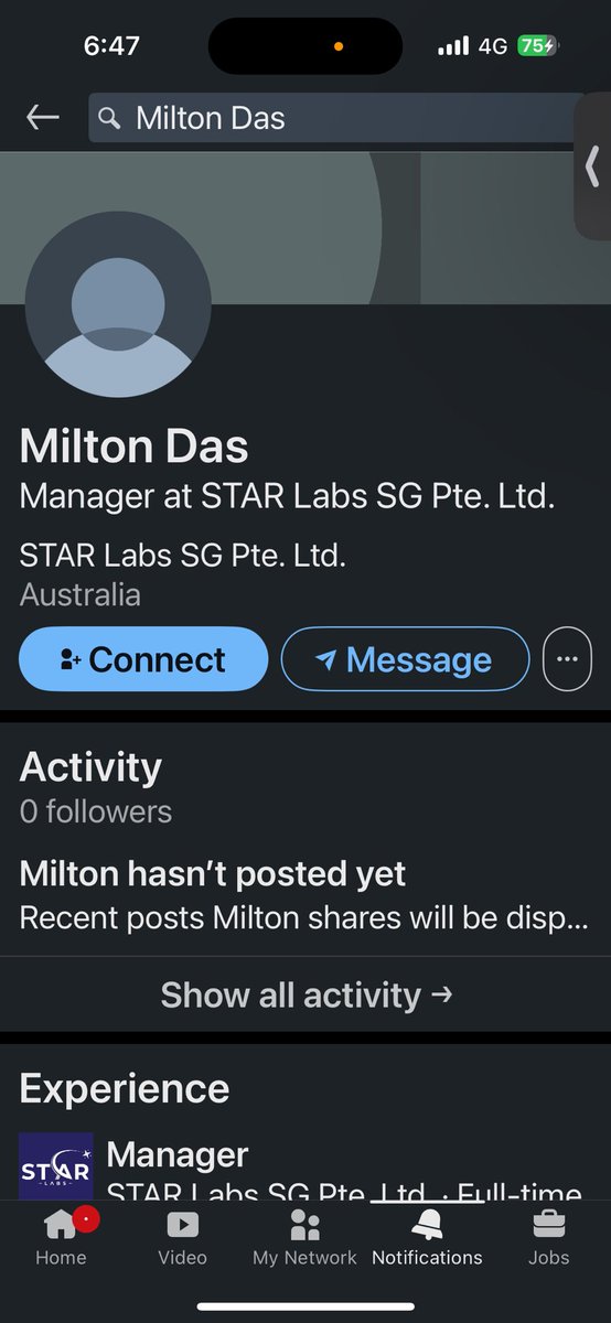 starlabs_sg's tweet photo. Please be careful of fake STAR Labs SG employee. Another one spotted again

https://t.co/SrVQ6K83lv https://t.co/zmHCwQo9Ye