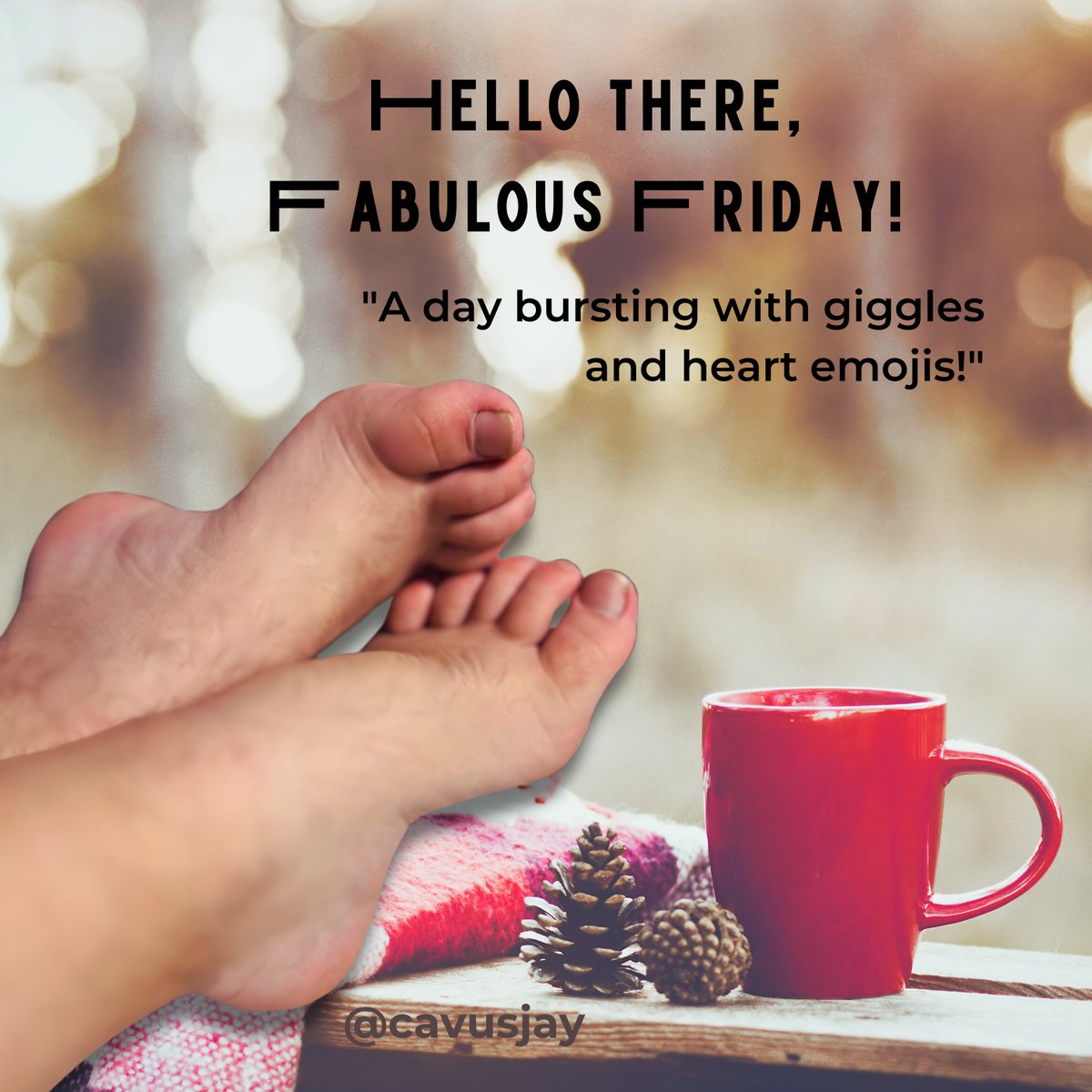 CavusJay's tweet photo. Yo, fam! 🌞 It's a Good Friday, let's make it #Friyay LIT!  #GoodFriday 👣 

Check out my no watermark digital shop for the 🔥 content! 🛒 https://t.co/E2F0ymQlFe #ContentMarketing https://t.co/UJDN4HXNeL
