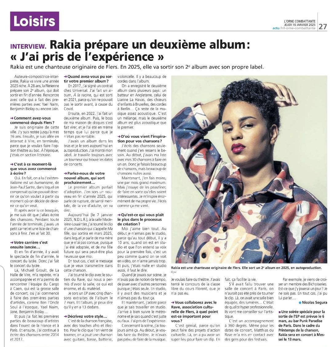 rakiamusique's tweet photo. Merci @OrneCombattante pour cette interview 🙏🏾😍✨ https://t.co/uLbcUSHvOd