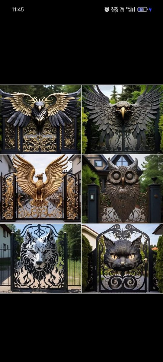 Yah man gate ka design hai bahut hi khubsurat aur achcha lagta Kisi Raja Se Kam nahin lagoge is design ko lagane ke bad