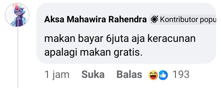 sorry_ndasmu's tweet photo. @ARSIPAJA Komenan di Facebook. https://t.co/EZKZS7BNjW