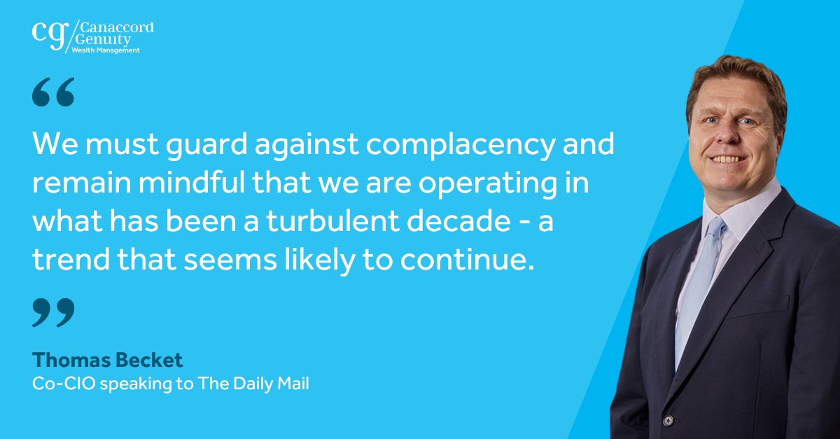 It’s been a turbulent decade for investors, our Co-Chief Investment Officer Tom Becket tells Harvey Dorset at the Daily Mail 📰.

ow.ly/YheA50UIkHl

Investment involves risk.

#investing #markets #economy <a href="/MailOnline/">Mail Online</a>