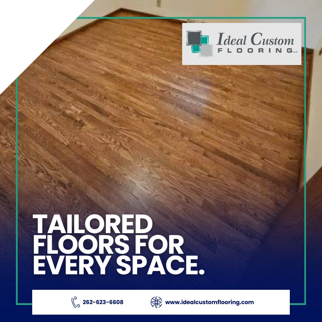 IdealFloorStore's tweet photo. Looking for flooring that stands the test of time? ๐ Call Ideal Custom Flooring at 262-623-6608 or visit https://t.co/pGnuTrG6US for options built to last.
#LongLastingFloors #CustomCrafted https://t.co/kj7Vyy1Gu3