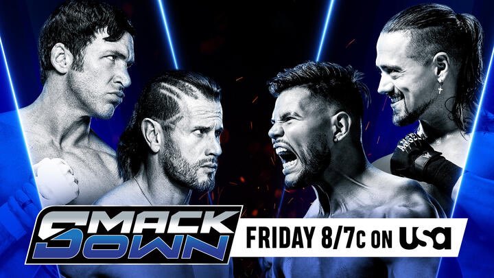 SuperWrestlng's tweet photo. 🟦الليلة🟦

📆| السبت 18 يناير 
🎪| سماكداون
⏰| 4:00 صـ مكة
📺| نتفليكس
🤼‍♂️| الأحداث الرسميّة 🔵⤵️

• لقب النساء
بايلي 🆚 تيفاني ستراتون©️.

• موتور سيتي 🆚 لوس جارزا.

• عودة قائد بلودلاين 2.0 سولو سيكوا. https://t.co/gJCB52YBnB