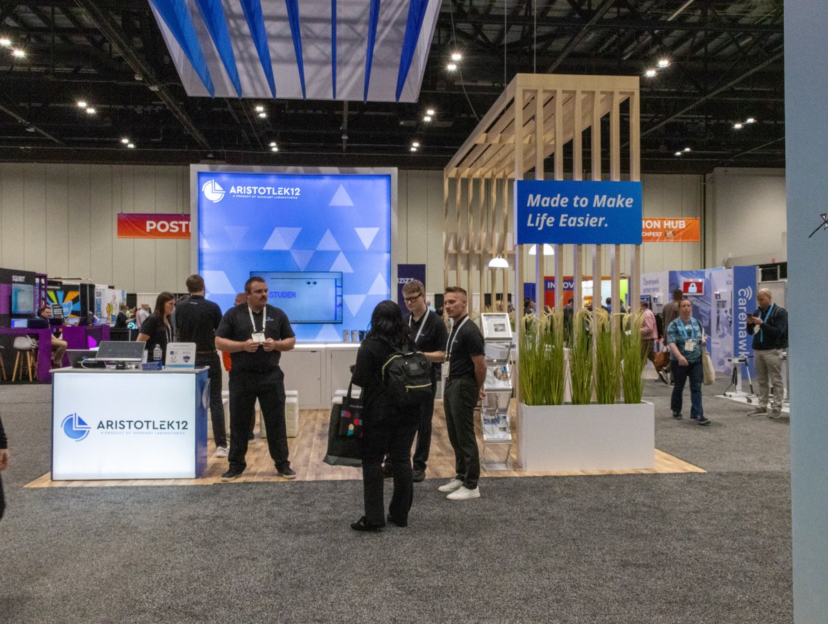 Sergeant_Labs's tweet image. IT’S THE FINAL DAY OF FETC. The AristotleK12 booth is going away. You don’t want to miss it!

We are at booth #2375 and would love to chat.
#FETC #FETC2025 @fetc