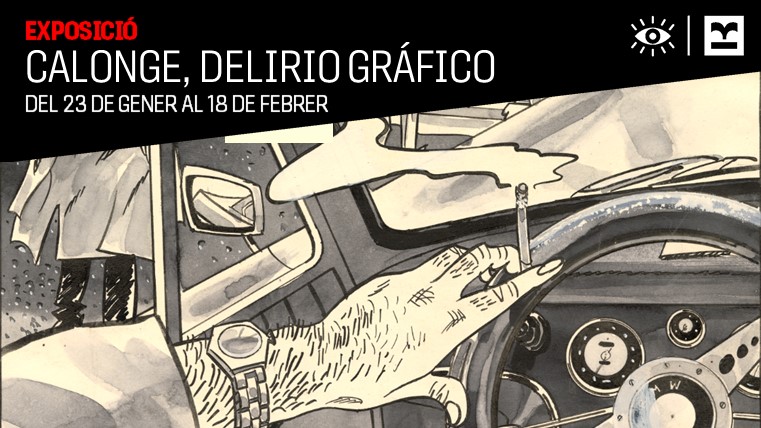 bibcanfabra's tweet photo. 💭Exposició: Calonge, delirio gráfico
No et perdis l’exposició dedicada a Antoni Calonge, mestre de l’underground i clàssic contemporani! amb originals inèdits! @LaCupulaComic  

📅Del 23/01 al 18/02. Inauguració i presentació del còmic: 23/01, 18:30h. 

🔗https://t.co/mkF5YMAia8 https://t.co/rjbzxZsFbW