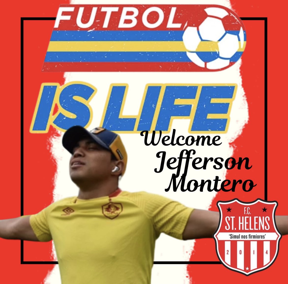 fcsthelens's tweet image. NEW SIGNING | FC St Helens are elated to confirm the arrival of former Premier League and Ecuador star, Jefferson Montero! Please, give Jefferson the warmest of welcomes! 
#UpTheStripes❤️🤍 
@SkySportsNews @itvfootball @talkSPORT @NonLeaguePaper
liammcdermottjournalism.wordpress.com/2025/01/17/new…