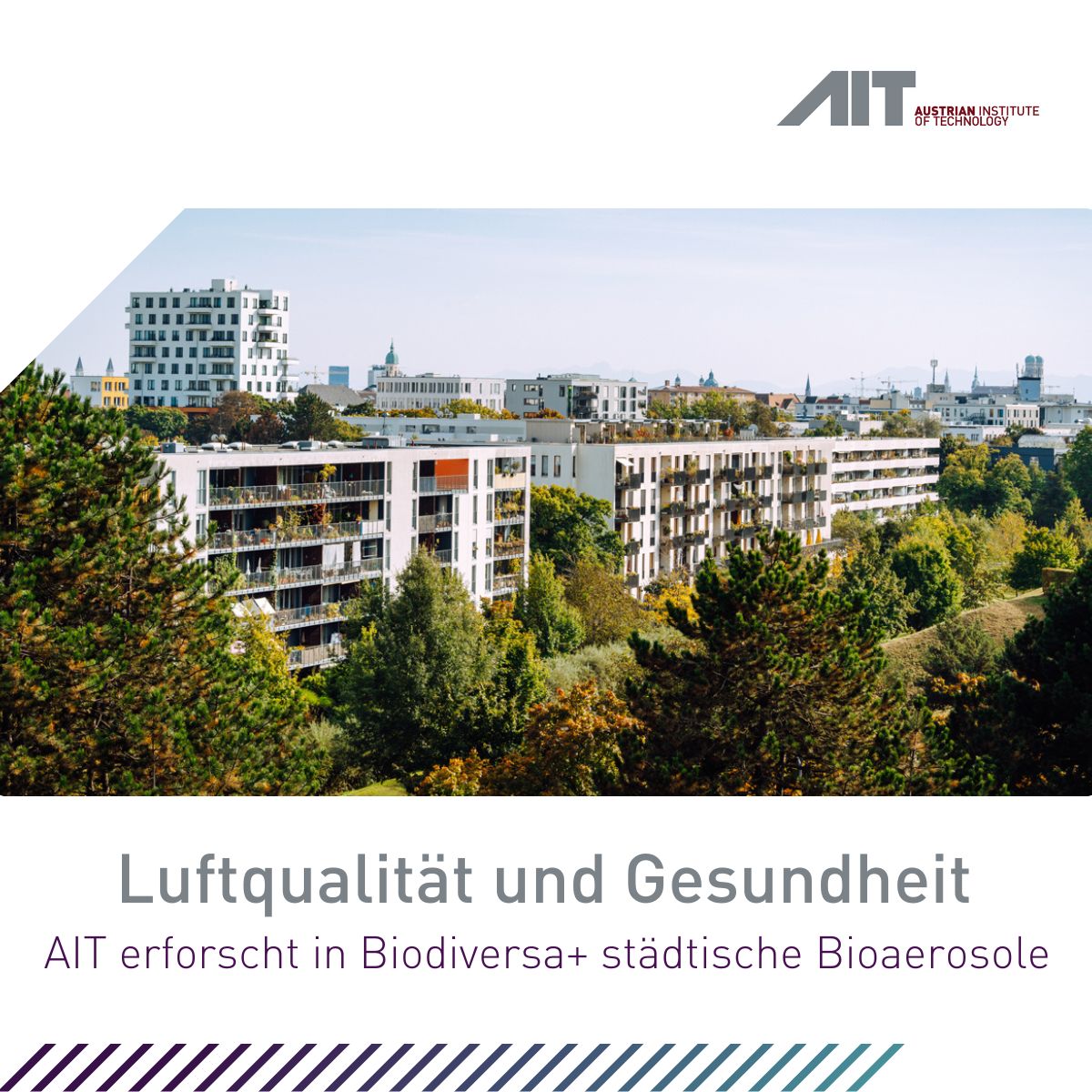 AITtomorrow2day's tweet image. Wie beeinflussen urbane Grünflächen die #Luftqualität? 🌿 Das #AIT erforscht im #Biodiversa+ Projekt #AirBiD den Einfluss von Bioaerosolen auf #Gesundheit &amp;amp; #Biodiversität in 5 europäischen Städten. Details unter: ait.ac.at/news-events/si…
#Forschung #Biodiversität #Bioaerosole