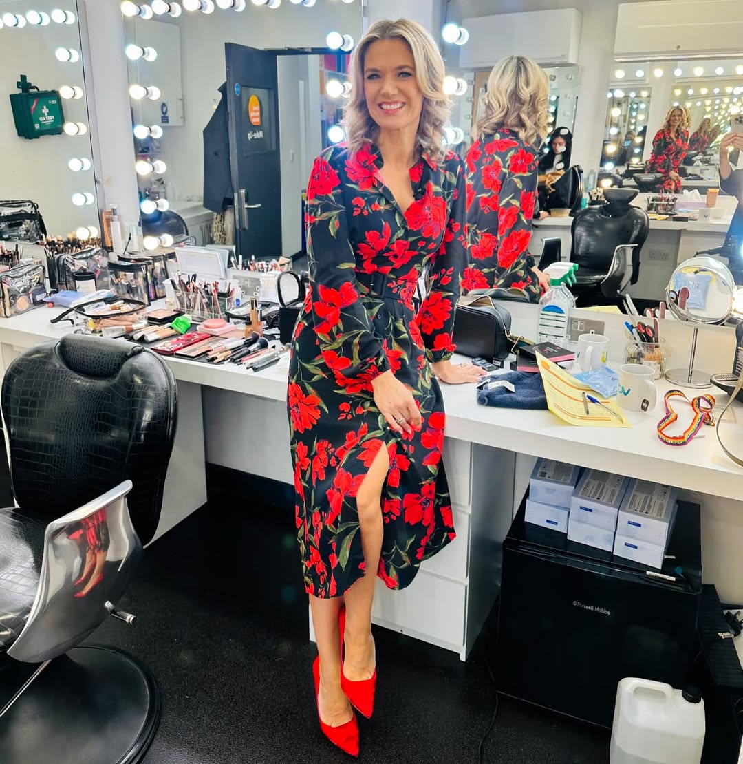 Ending the week with a Joe Browns TV spot! Charlotte Hawkins looking lovely in our Roses Are Red Dress on Good Morning Britain! You can now bag this dress for Ending the week with a Joe Browns TV spot! Charlotte Hawkins looking lovely in our Roses Are Red Dress on Good Morning Britain! You can now bag this dress for