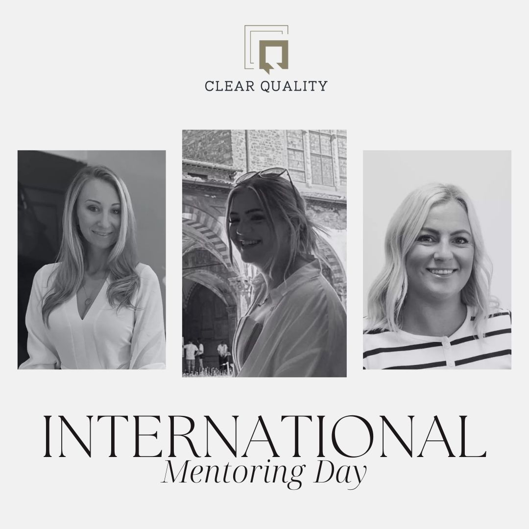 National Mentoring Day!🌟

At Clear Quality, mentorship is at the heart of everything we do.🎓

Here's how we help:
✨ Personalised guidance
✨ Expert advice
✨ Constructive feedback

Contact us! 📩
info@clearquality.co.uk | 01709 918 501

#NationalMentoringDay #ClearQuality
