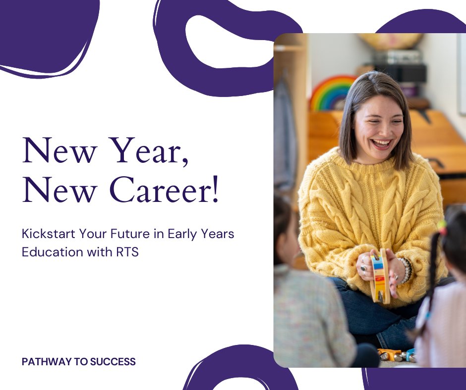 🎉 Happy New Year from RTS! 🎉
Start 2025 by investing in your future!

🔗 Find out how to apply: forms.monday.com/forms/90ce3ab3… 

#NewYearNewCareer #EarlyYearsEducation #RTSTraining