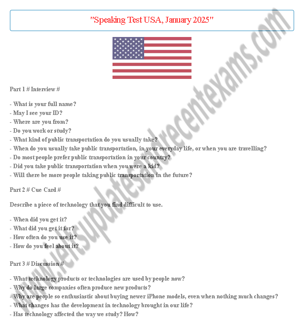 ielts_iuare's tweet photo. Actual IELTS Exam Speaking Test, January 2025, United States
Click Here For More Speaking Tests - https://t.co/uKamM0mXXe

#IELTS #Speaking #actual_speaking_test #IELTS_Speaking #ieltsspeaking #ieltsspeakingtips #ieltsspeakingtest #recent_exams https://t.co/CR5Bi4Myv2