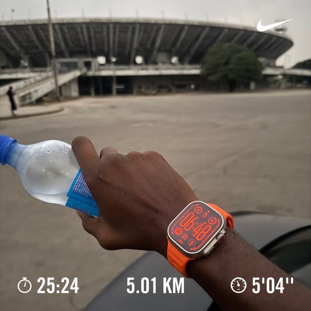 Game_KYD's tweet image. 17.01.2025

Todays run was quick, 5km in &amp;lt; 26 minutes 
#nike #nikerun #nikerunclub