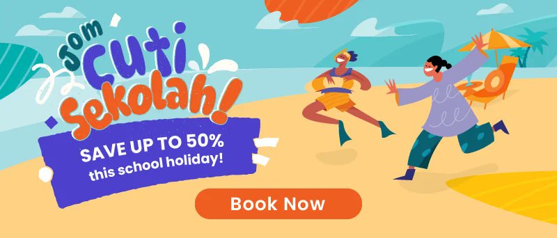 empayarutama's tweet photo. Jom Cuti Sekolah Promotion
Klick to view exclusive deals. Promotions ends on 16 Feb 2025, 11.59pm, or until promo codes are fully redeemed, whichever is earlier
https://t.co/AAkSkYedoA https://t.co/NjHP34Lg8l