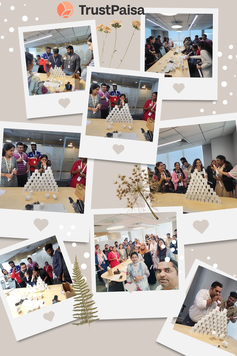 TrustPaisa's tweet image. trustpaisa.com

Stack it up, smash it down! 🏗️💥 Fun Friday got creative with tower building and breaking – teamwork, laughs, and a little friendly destruction! #FunFriday #Teamwork #TowerChallenge