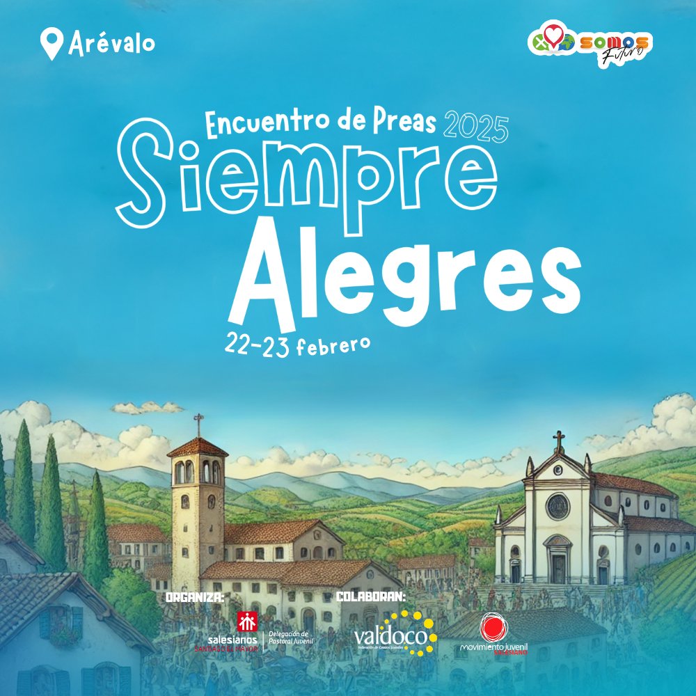 CJLasAves's tweet photo. ¡Llegan los encuentros de Preas y Ados!
Anímate a participar y a conocer a mucha gente como tú de otros Centros Juveniles 

Inscripciones en Bosconecta. Plazo hasta el 12 de febrero https://t.co/jOPIfgkP8h