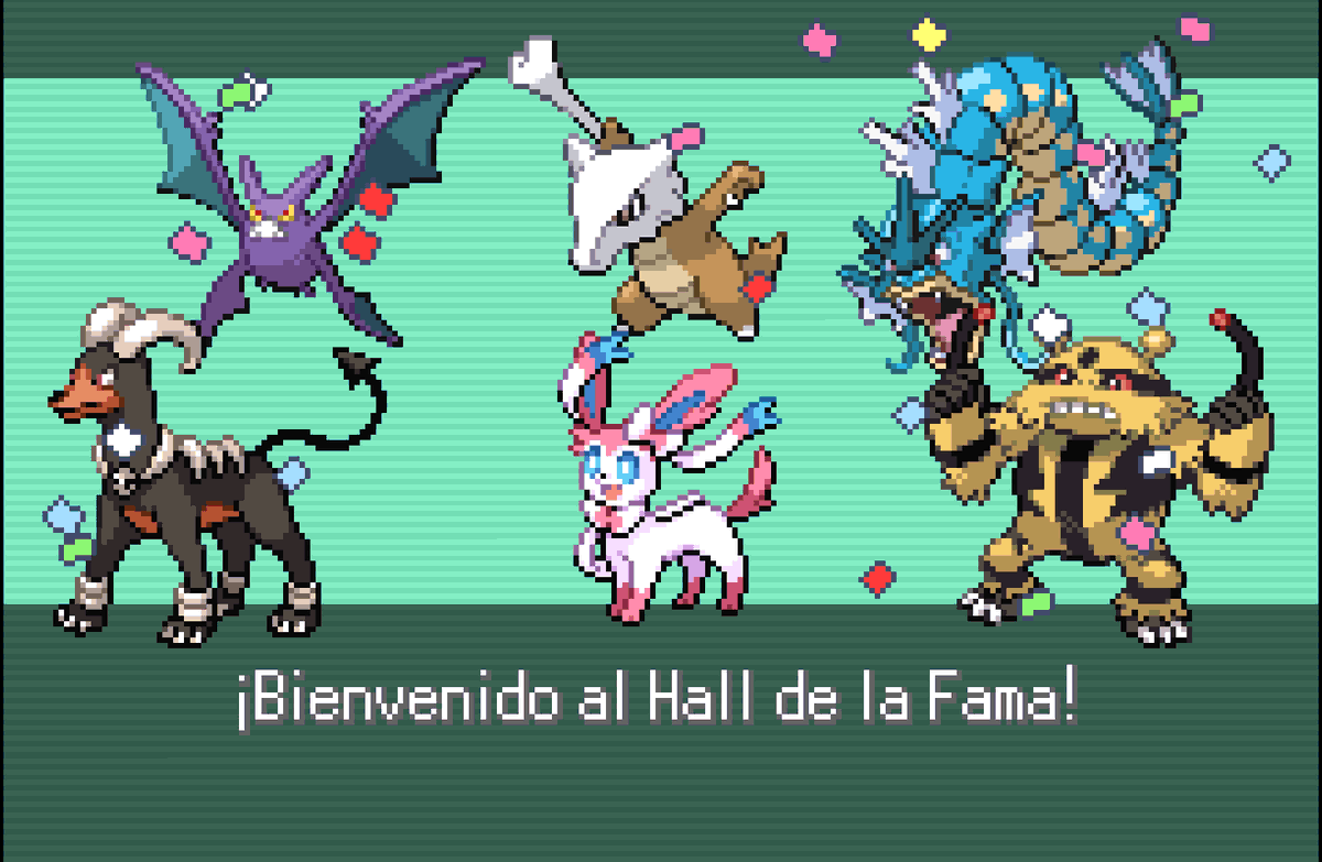 UrOnly2ondRate's tweet photo. Mis respectivos equipos después de terminar el arco 1 del Pokemon Rocket y el arco 1.5

Ahora a por Johto https://t.co/fLUnauc2N5