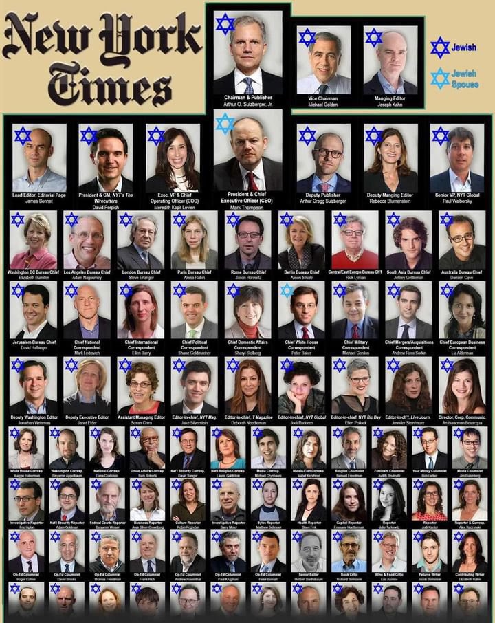 LetsGoBrando45's tweet photo. Pre-WWII jews owned and ran approximately 95% of Germany’s media.

Ain’t it funny how history repeats itself? 🙋‍♂️

You’re going to want to learn about the Bolshevik Revolution. 

You’re currently experiencing one on a global scale. ✅ https://t.co/hEhIBuwcR6
