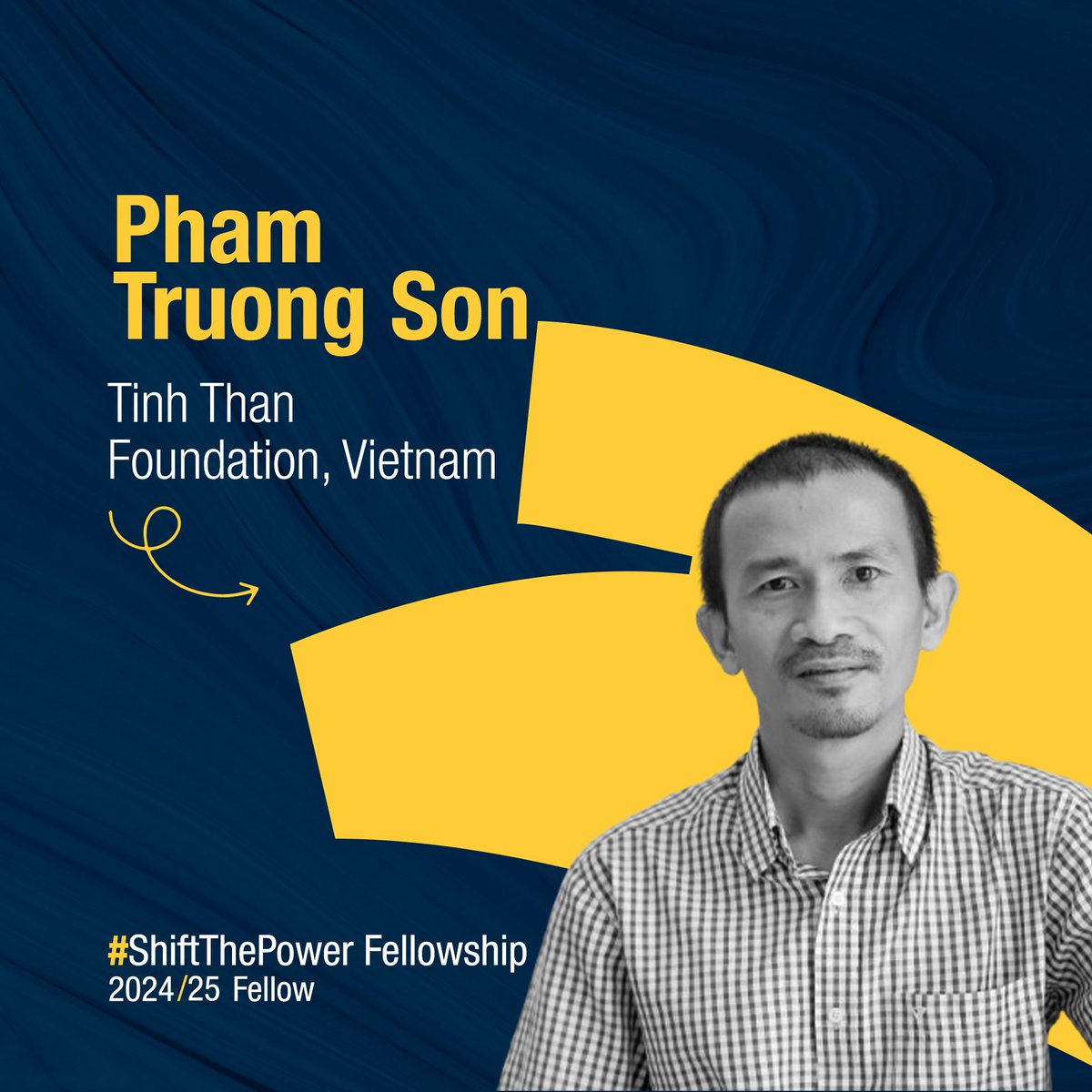 ShiftThePower_'s tweet image. Meet Pham Truong Son: Director of the Tinh Than Foundation, Vietnam🇻🇳✨ With decades in community development, Son champions micro-credit for the urban poor, exploring strategies to shift from charity to community philanthropy amid shrinking civic space. #ShiftThePower