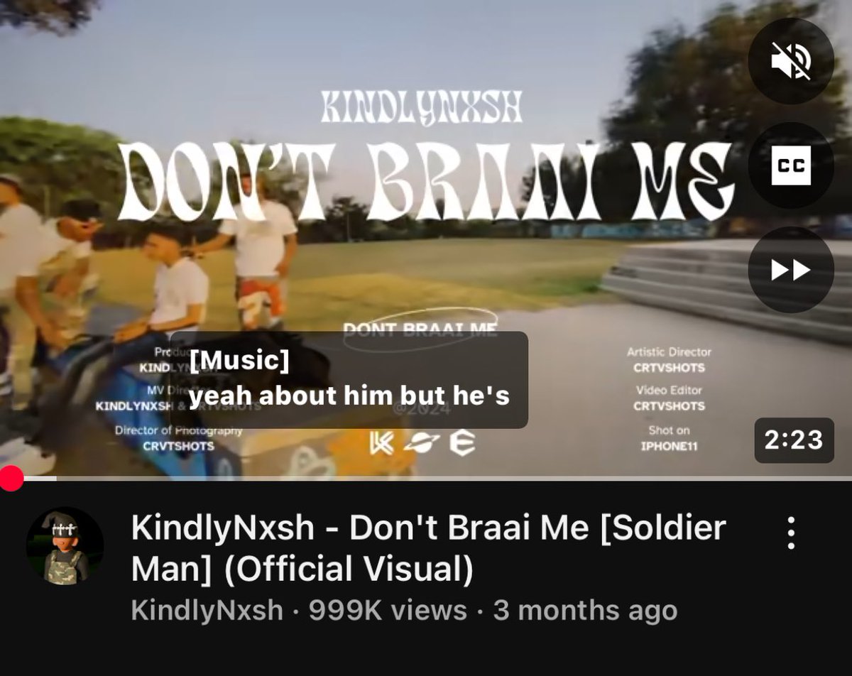 kindlynxsh0's tweet photo. Don’t Braai Me.. Is on #999K 👀 https://t.co/2LeTGBkWBV