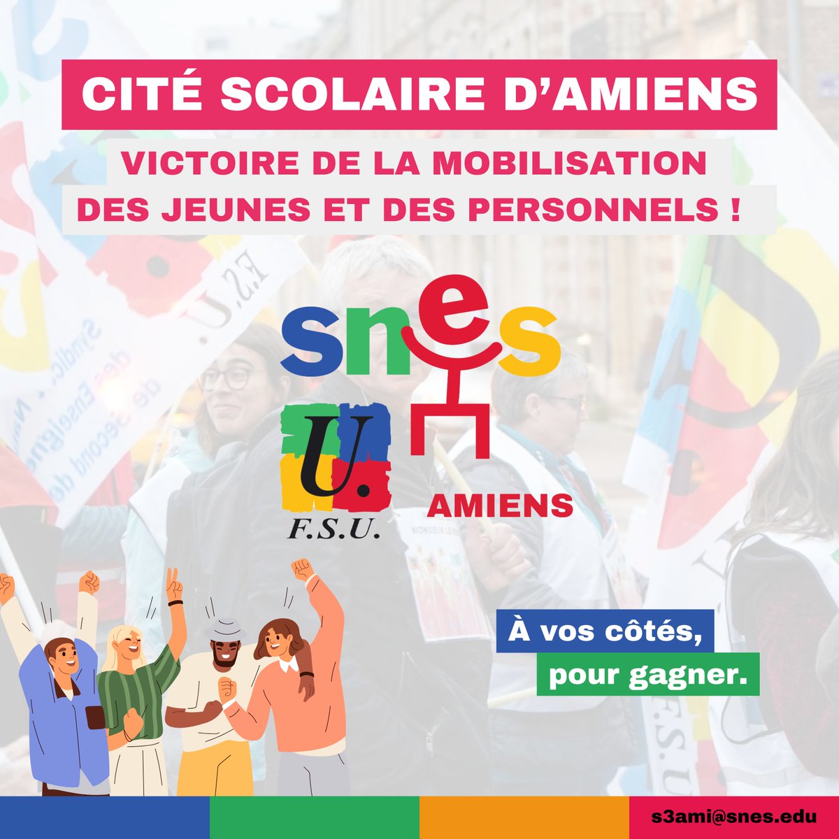 SNES-FSU Amiens tweet media