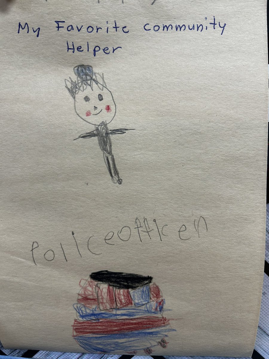 NancyHe23966577's tweet photo. Our Pre K students journaling their favorite Community Helper 😊 @STAFFORD_ECC  @EISDofSA https://t.co/3SA7pgSrH3