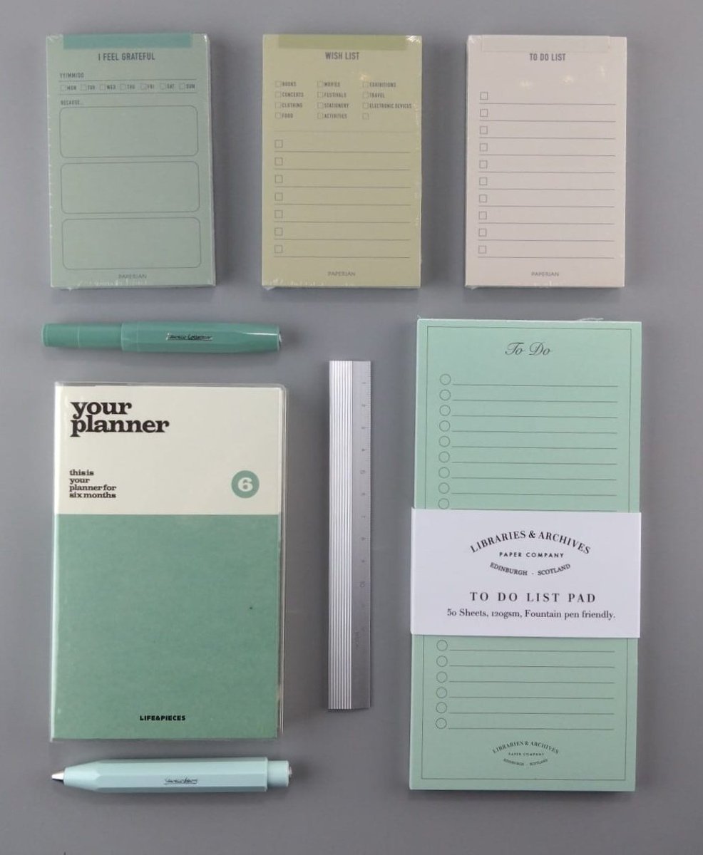 Goals, new habits, big dreams, everyday tasks, it's all a breeze when you have the right stationery.