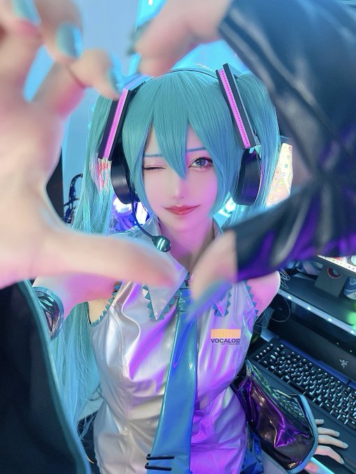 コスプレイヤーしらゆき（しらゆきミク）のTwitter画像6