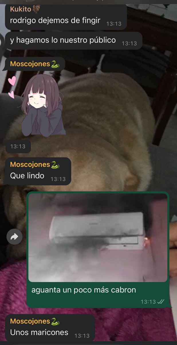 aquí cada uno con lo suyo