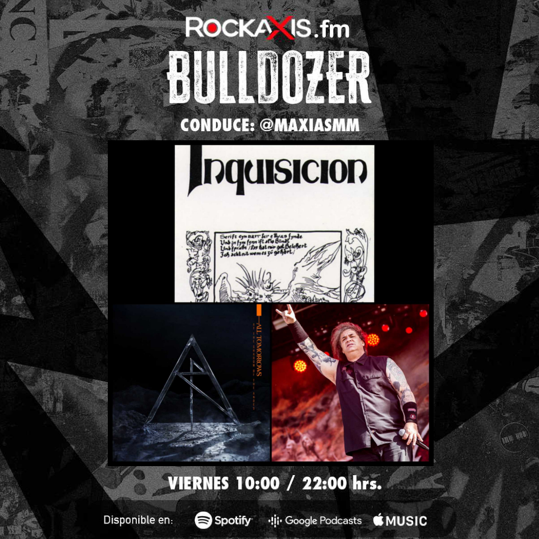 rockaxisoficial's tweet photo. 📻 ¡Penúltimo programa de la temporada! 📻

Despedimos a Steve "Zetro" Souza de Exodus, seguimos con lo nuevo de Pandemia y los legendarios Cirith Ungol que realizan su debut en Chile 🔥. Seguimos con lo nuevo de All tomorrows 🇨🇱 y los 30 años del demo de #Inquisicion prontamente a reeditarse en formato CD. 💿

🎙Conduce:@maxiasmm 

📻 Bulldozer, los días viernes a las 10:00 y 22:00 hrs por https://t.co/qKXcaBaMKr

Capítulos disponibles en Spotify, Google Podcast y Apple Music.

#stevezetro #exodus #robdukes #cirithungol #alltomorrows #inquisicion #Radio #rockaxis