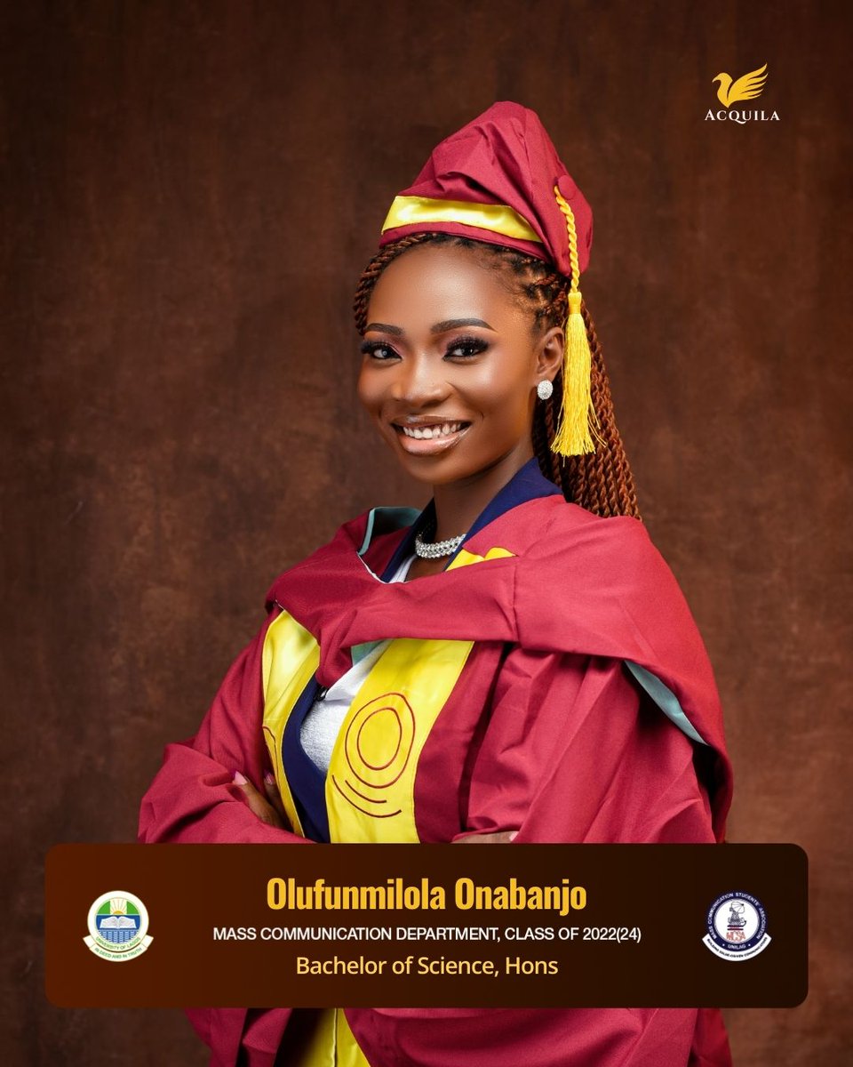 Finally! A 4.58 first class graduate from the University of Lagos and more✨

To think that I almost quit school 6 years ago because I couldn't pay my school fees but God came through♥️- Deuteronomy 29:11

#graduate #unilag #firstclass #girlpower