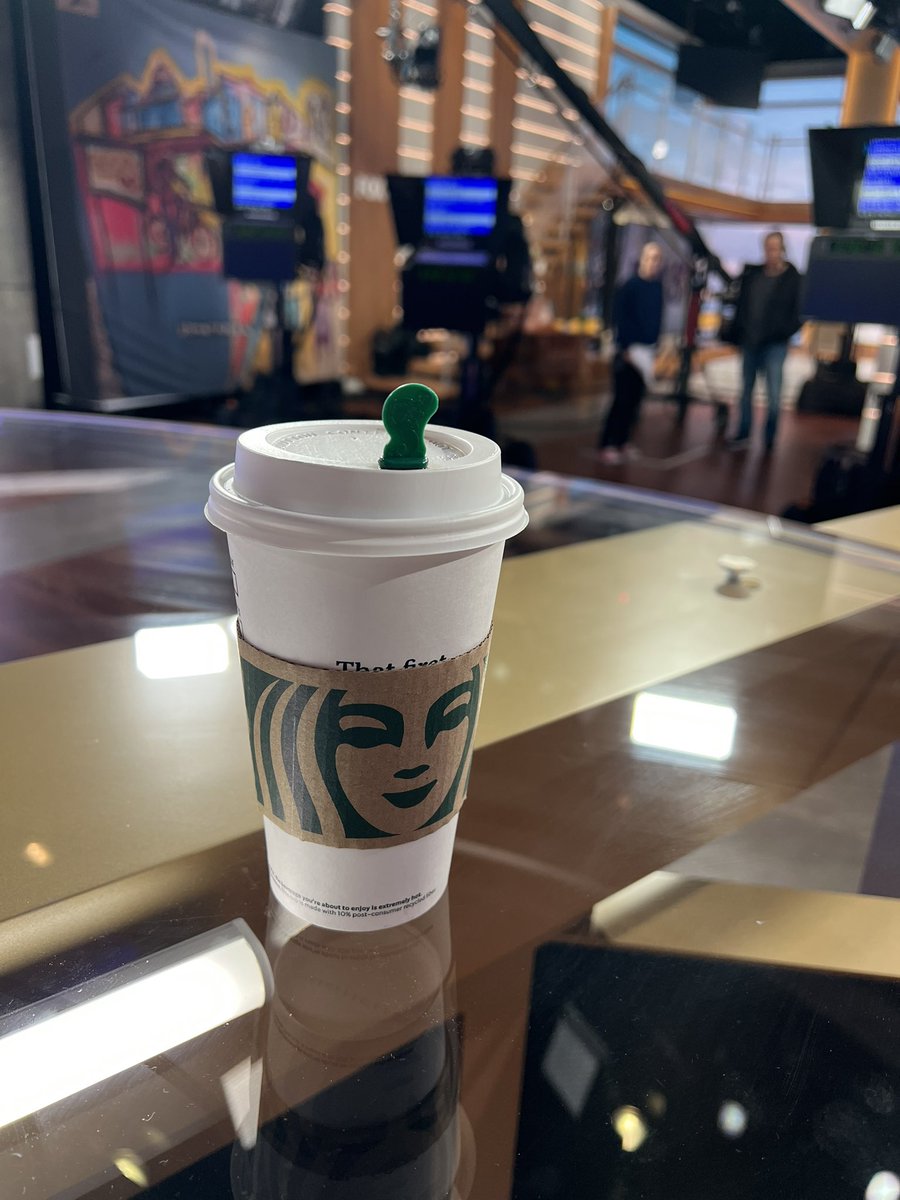 stevechenevey's tweet photo. For the 1st time in 20 years working together @TuckerFox5 brought me coffee, what could he possibly want from me 🤔 #ThanksTuck https://t.co/qcx0Gw5kg1
