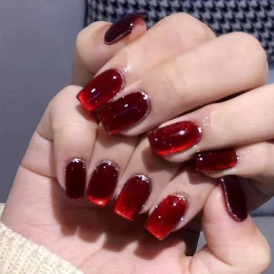 ______hnjs's tweet photo. ᯓ★⋆꙳𖥔 ࣪🍒Valentine nail🍒💅ʢᴗ.ᴗʡᶻ♥⸝⸝ https://t.co/zRxTFvmyXV