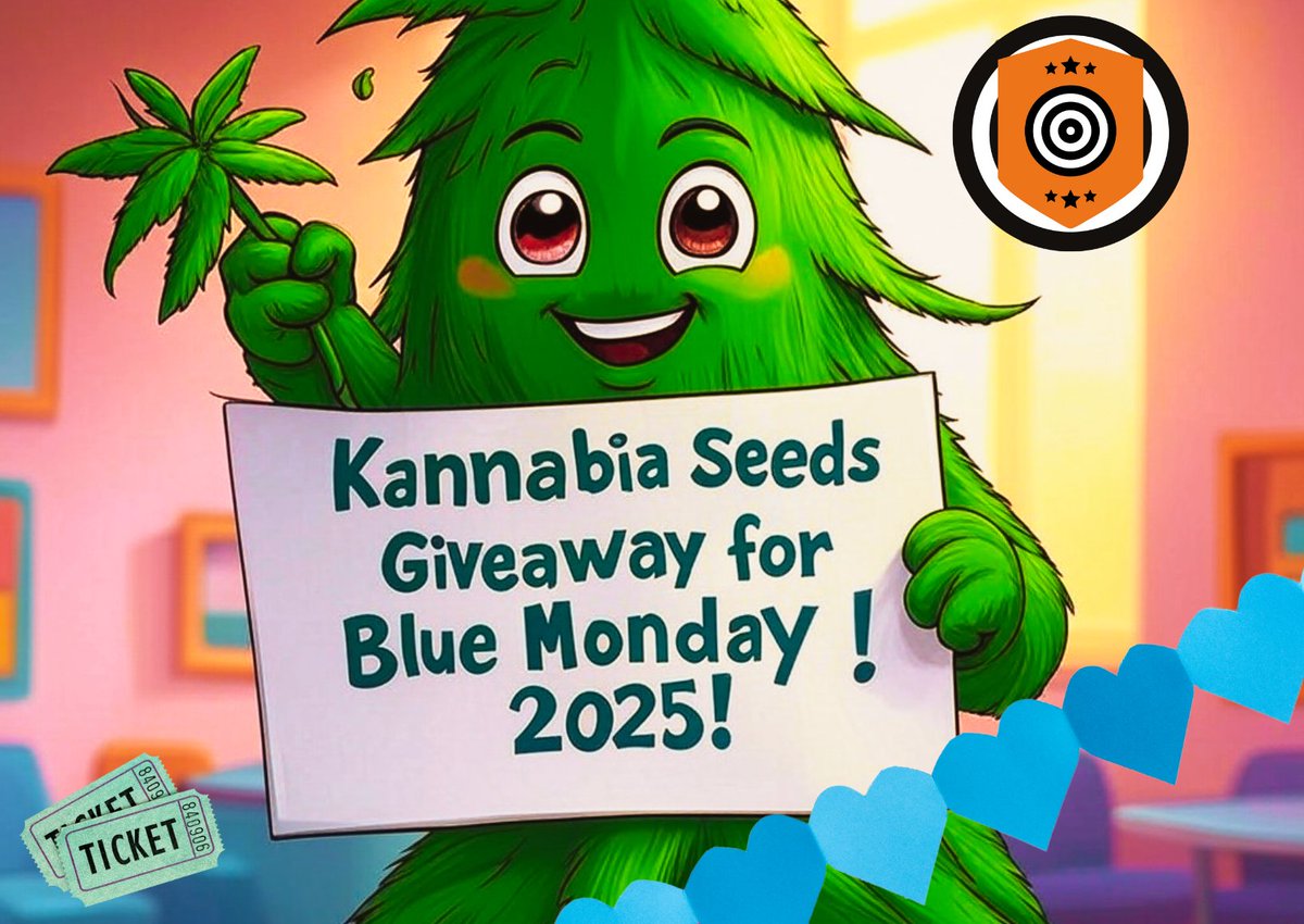 Tornemos el #BlueMonday en #BluetifulMonday rodeados de belleza, amigos y ¡un nuevo #SORTEO #Kannabia que seguro os llenará de alegría! 🥳🎉

1) FOLLOW 
2) Like 💚 + Repost 🔄
3) Invite 3-10 amigos 🫂 + hashtag #BluetifulK 

🎁 Regalo 3 packs🌱 (sólo 1 ganador) 🔞
🗓️ 21 de Enero