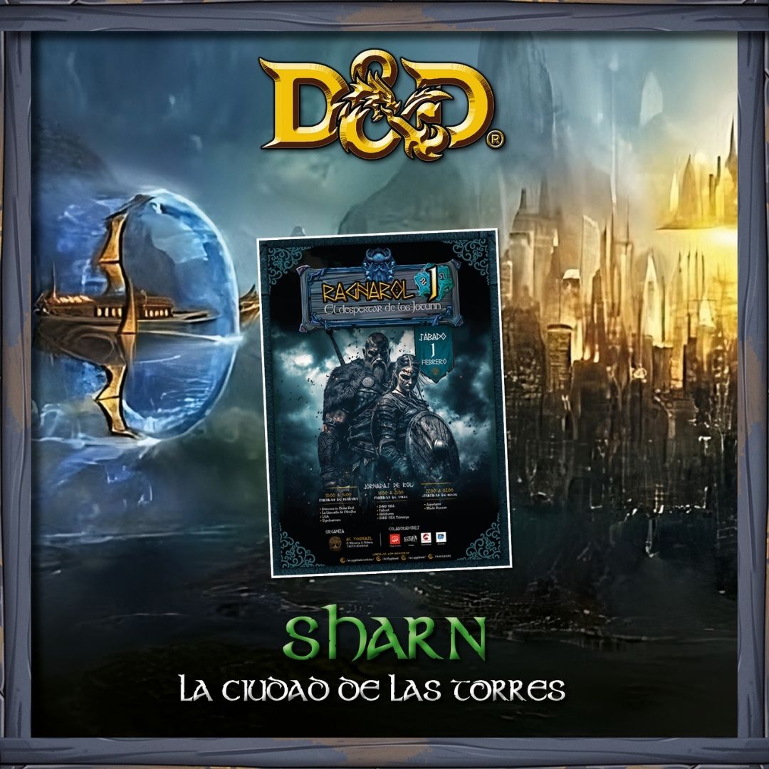 AcYggdrasil's tweet photo. 🎲 TURNO DE TARDE en Jornadas #Ragnarol (16:00-21:00) ¡Mesas abiertas!

⚔️ D&amp;D 5E: Sharn, la Ciudad de las Torres
💥 Fallout: Amenaza Temporal

A. C. Yggdrasil | C/ Minerva, 2 (Córdoba).

¡Inscríbete YA!
➡️https://t.co/qqEZf8g8jb

#rol #eventos #cordobaesp #acyggdrasil https://t.co/IXdZRX0uGz