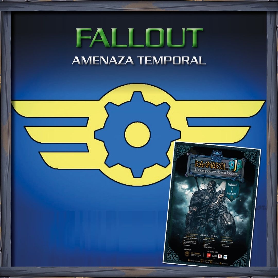 AcYggdrasil's tweet photo. 🎲 TURNO DE TARDE en Jornadas #Ragnarol (16:00-21:00) ¡Mesas abiertas!

⚔️ D&amp;D 5E: Sharn, la Ciudad de las Torres
💥 Fallout: Amenaza Temporal

A. C. Yggdrasil | C/ Minerva, 2 (Córdoba).

¡Inscríbete YA!
➡️https://t.co/qqEZf8g8jb

#rol #eventos #cordobaesp #acyggdrasil https://t.co/IXdZRX0uGz