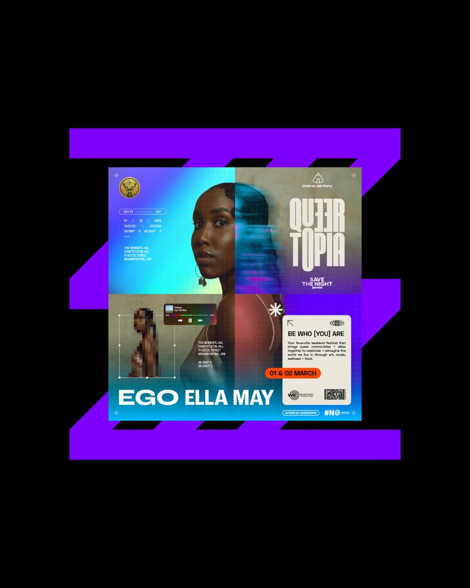 Zkhiphani's tweet image. Joburg’s most anticipated queer festival, Queertopia, is coming back with a bang and this time with an international act guaranteed to get the city talking.

Read more: Zkhiphani.co.za