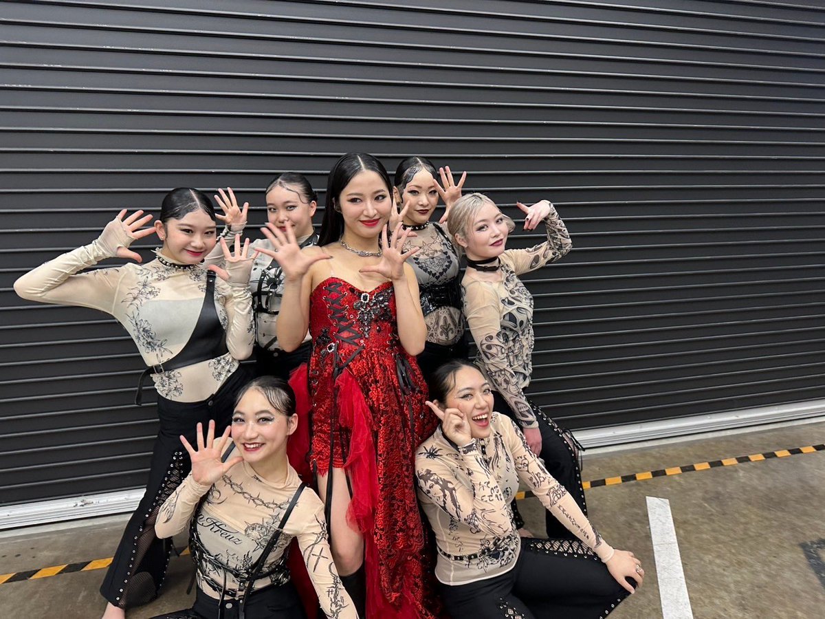 No No Girls THE FINAL KOKOのサポートダンサーをさせて頂きました