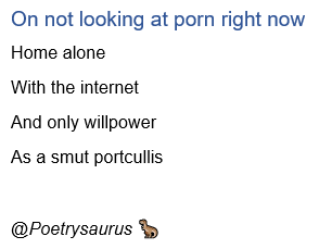 poetrysaurus's tweet photo. #dailypoem #FridayMotivation #internet https://t.co/jfT9jcp5H9